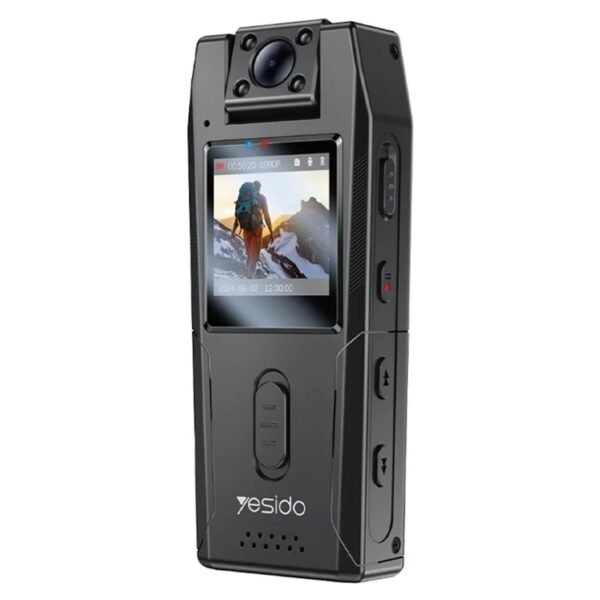 YESIDO KM25 HD 1080P Outdoor Camera with 180° Rotating Lens Cycling & Hiking Video Recorder