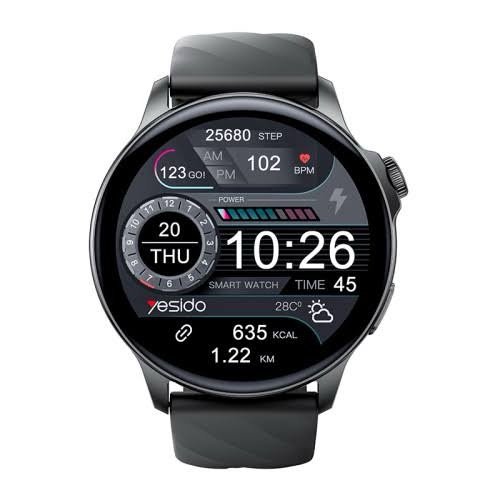 YESIDO IO29 1.39-inch Round Screen Bluetooth-compatible Call Smart Watch Health Monitor Sports Tracker